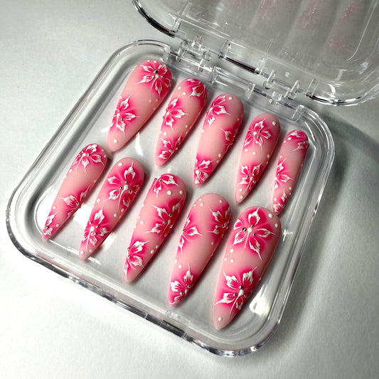 Press on nails roses